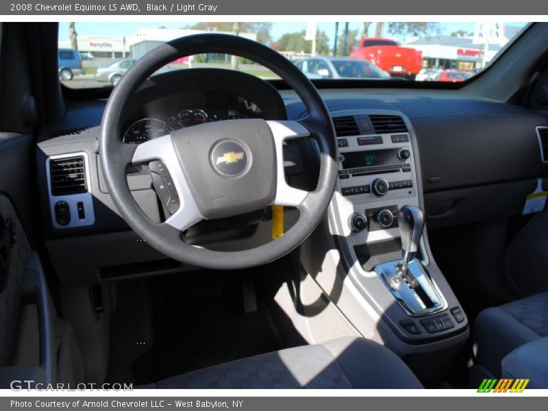 Black / Light Gray 2008 Chevrolet Equinox LS AWD