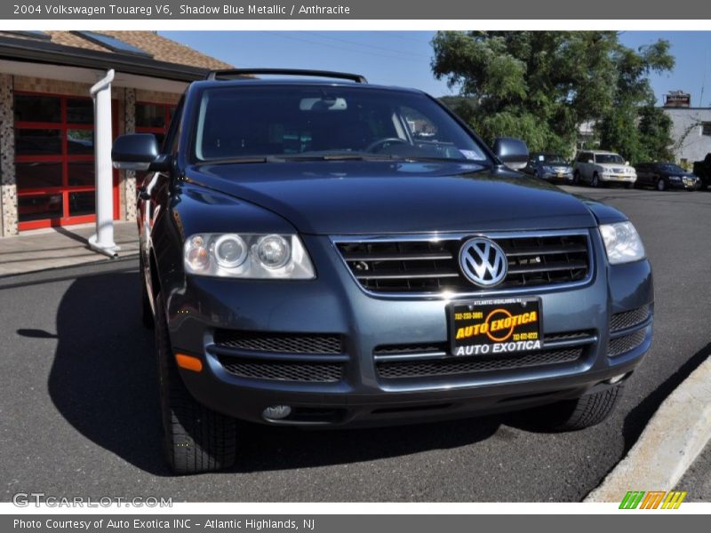 Shadow Blue Metallic / Anthracite 2004 Volkswagen Touareg V6