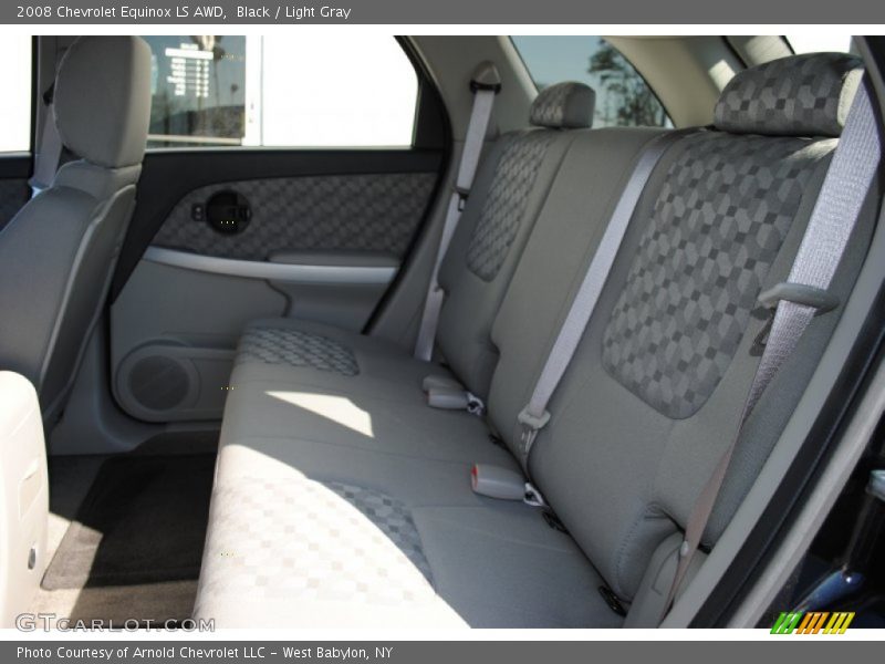 Black / Light Gray 2008 Chevrolet Equinox LS AWD