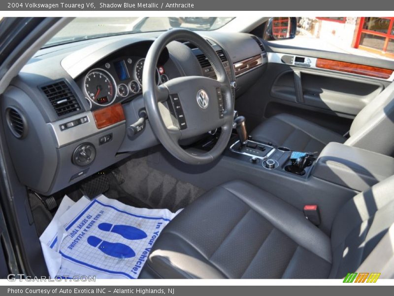 Shadow Blue Metallic / Anthracite 2004 Volkswagen Touareg V6