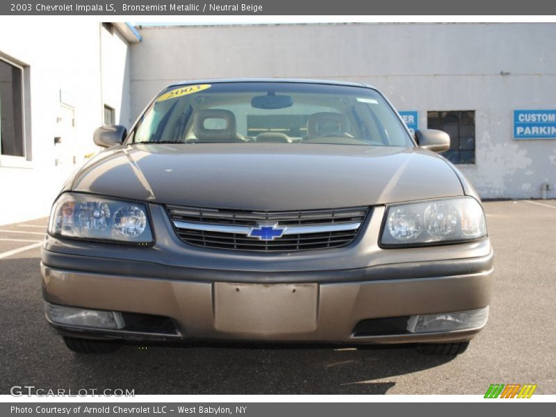 Bronzemist Metallic / Neutral Beige 2003 Chevrolet Impala LS