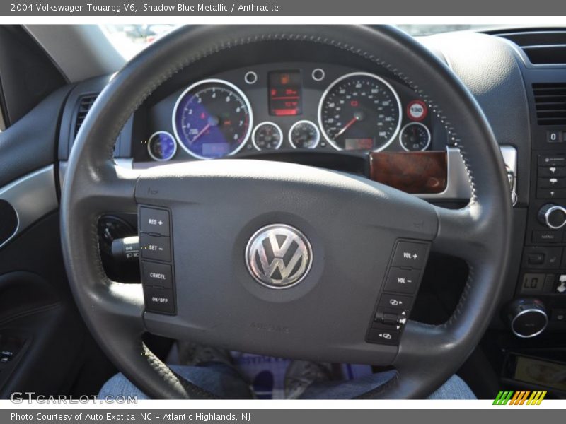 Shadow Blue Metallic / Anthracite 2004 Volkswagen Touareg V6