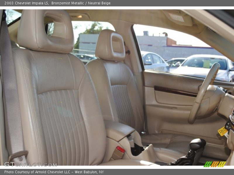 Bronzemist Metallic / Neutral Beige 2003 Chevrolet Impala LS