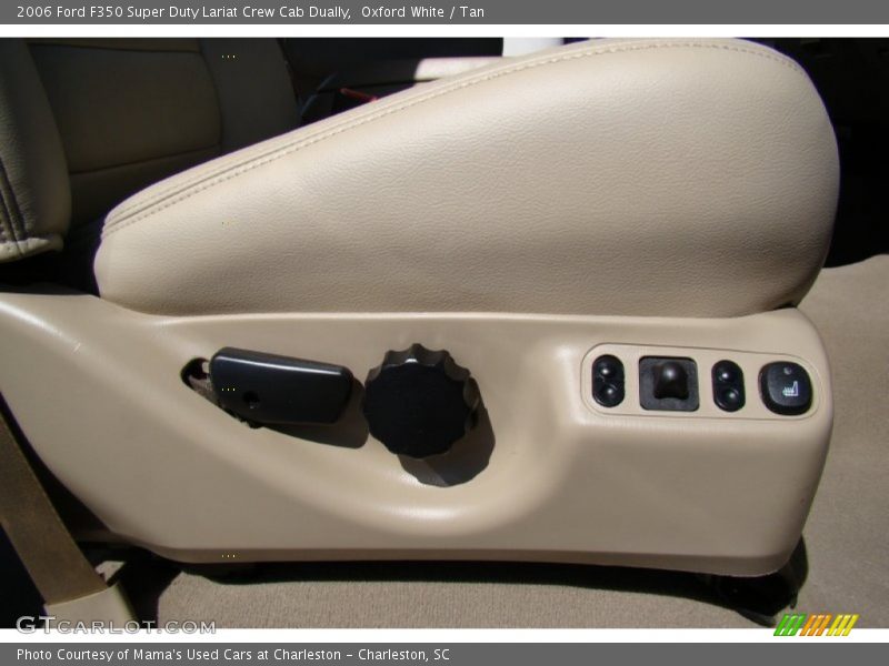 Oxford White / Tan 2006 Ford F350 Super Duty Lariat Crew Cab Dually