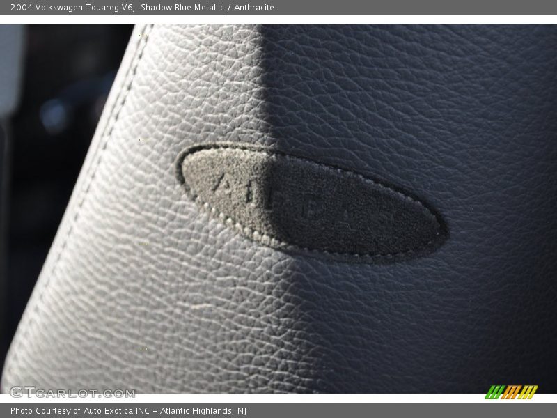 Shadow Blue Metallic / Anthracite 2004 Volkswagen Touareg V6