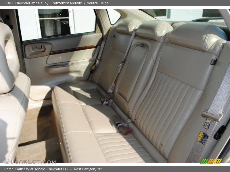 Bronzemist Metallic / Neutral Beige 2003 Chevrolet Impala LS