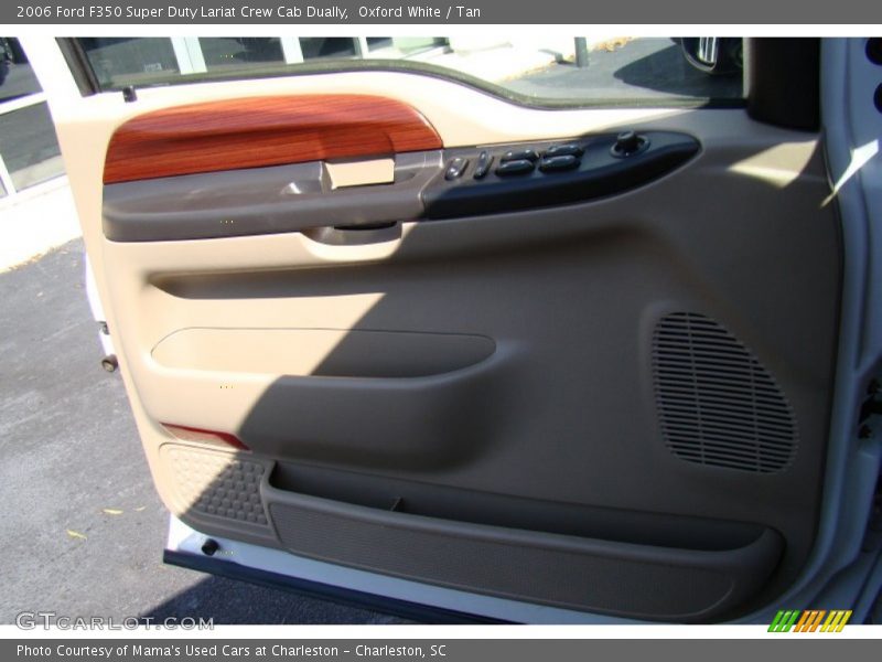 Oxford White / Tan 2006 Ford F350 Super Duty Lariat Crew Cab Dually