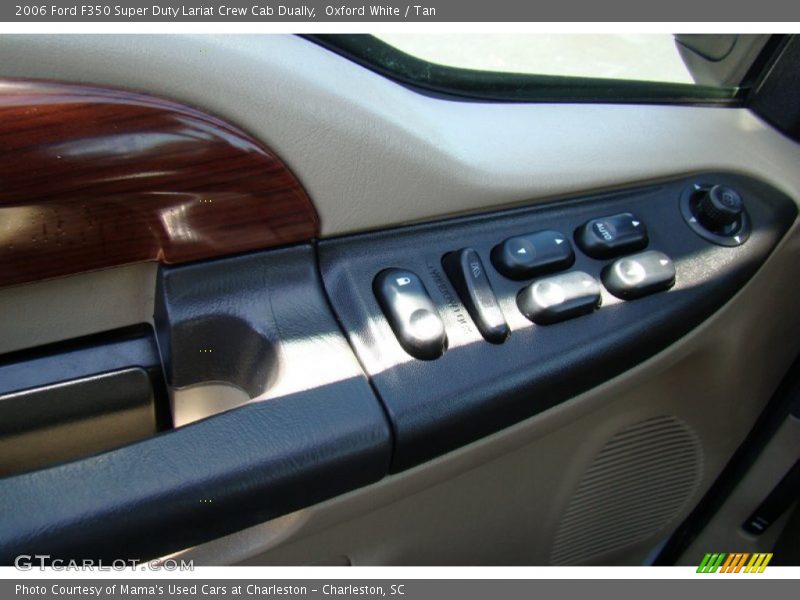 Oxford White / Tan 2006 Ford F350 Super Duty Lariat Crew Cab Dually