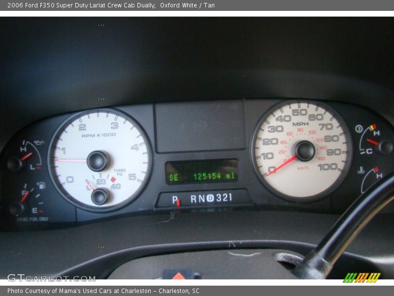 2006 F350 Super Duty Lariat Crew Cab Dually Lariat Crew Cab Dually Gauges