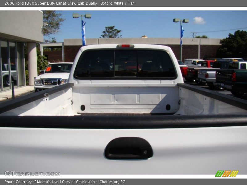 Oxford White / Tan 2006 Ford F350 Super Duty Lariat Crew Cab Dually