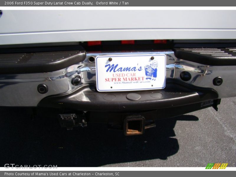 Oxford White / Tan 2006 Ford F350 Super Duty Lariat Crew Cab Dually