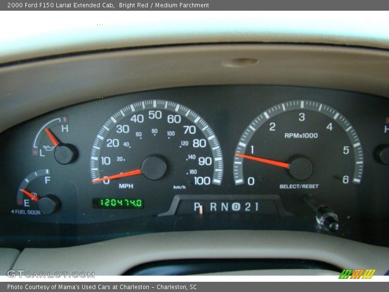  2000 F150 Lariat Extended Cab Lariat Extended Cab Gauges