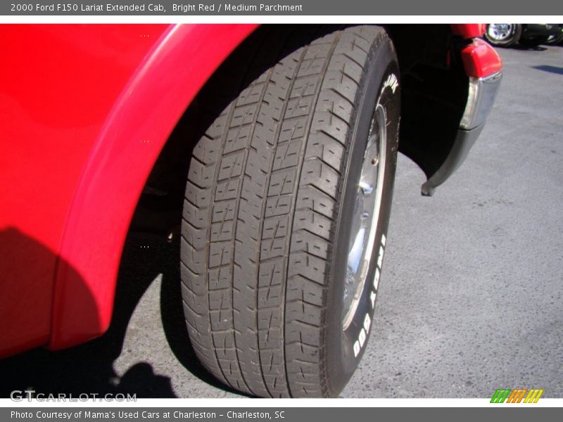 Bright Red / Medium Parchment 2000 Ford F150 Lariat Extended Cab