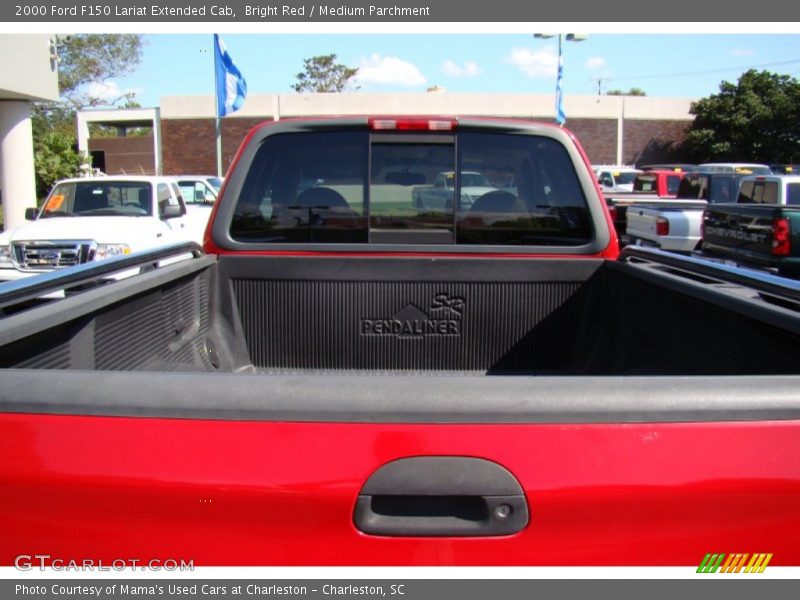 Bright Red / Medium Parchment 2000 Ford F150 Lariat Extended Cab