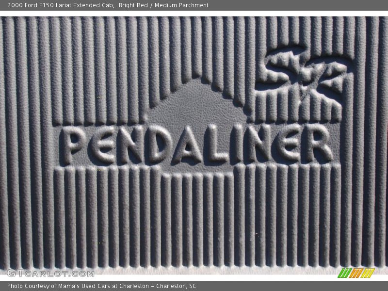 Bright Red / Medium Parchment 2000 Ford F150 Lariat Extended Cab