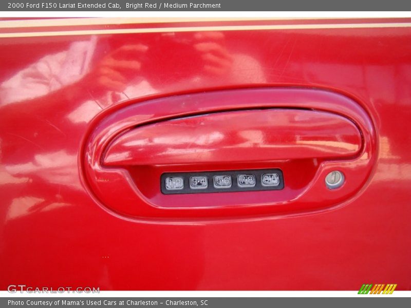 Bright Red / Medium Parchment 2000 Ford F150 Lariat Extended Cab
