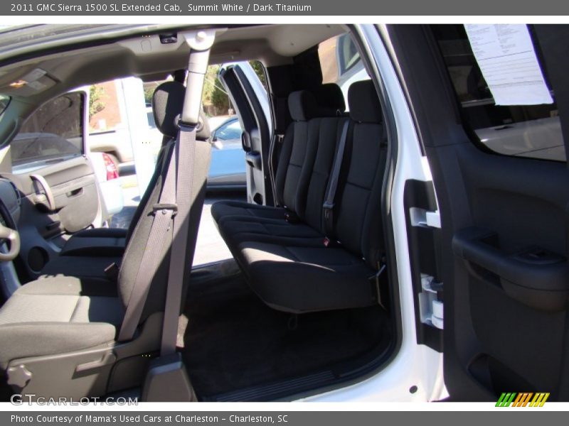 Summit White / Dark Titanium 2011 GMC Sierra 1500 SL Extended Cab