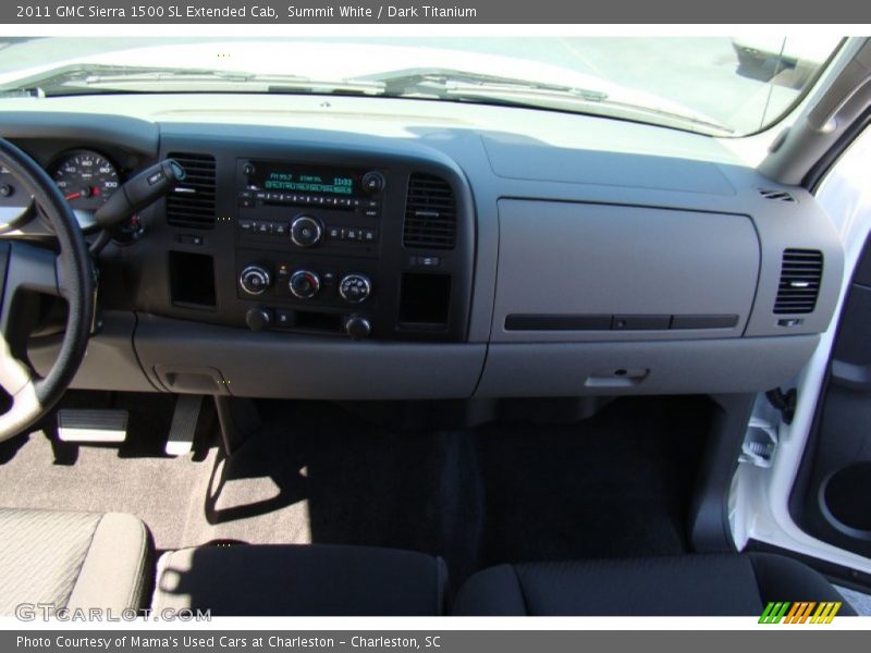 Summit White / Dark Titanium 2011 GMC Sierra 1500 SL Extended Cab