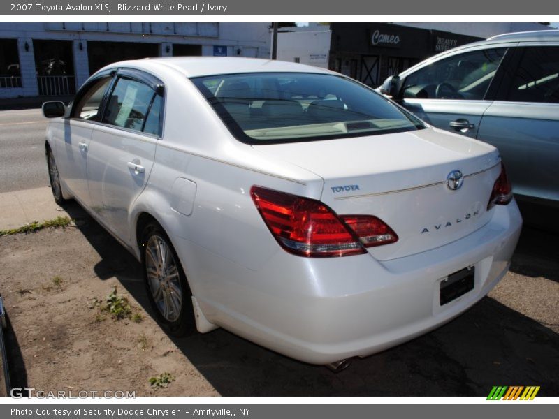 Blizzard White Pearl / Ivory 2007 Toyota Avalon XLS
