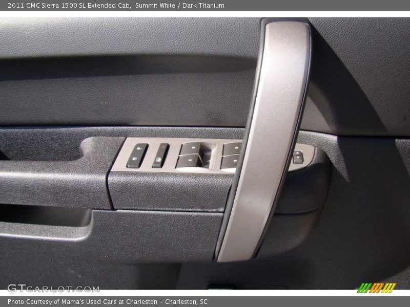 Summit White / Dark Titanium 2011 GMC Sierra 1500 SL Extended Cab
