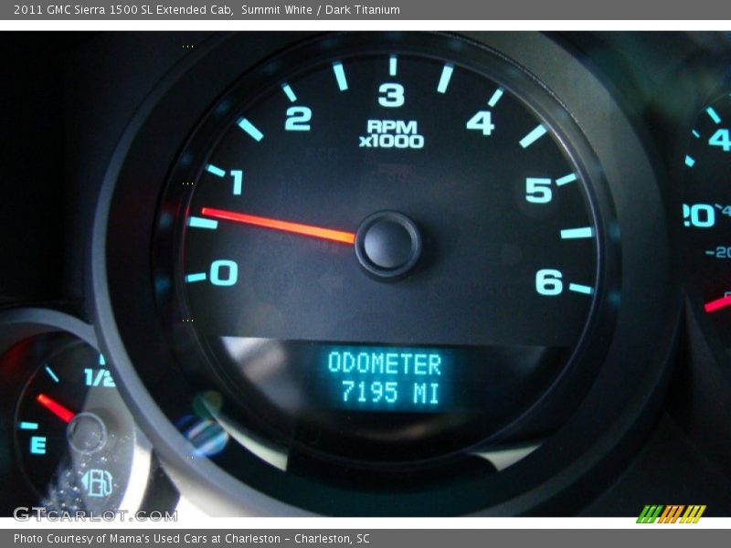 Summit White / Dark Titanium 2011 GMC Sierra 1500 SL Extended Cab