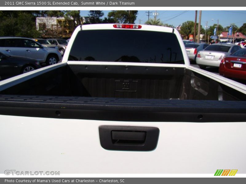 Summit White / Dark Titanium 2011 GMC Sierra 1500 SL Extended Cab