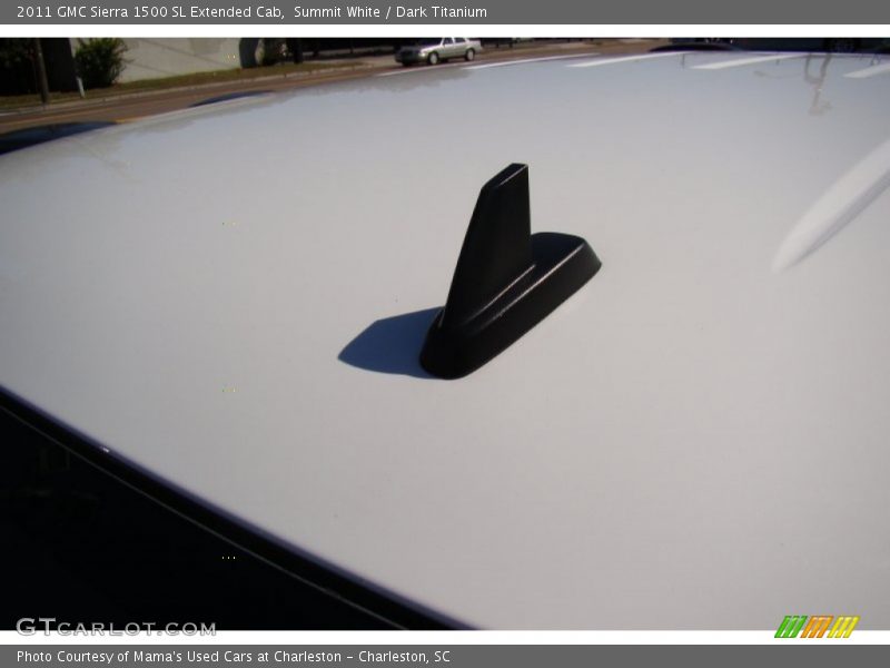 Summit White / Dark Titanium 2011 GMC Sierra 1500 SL Extended Cab