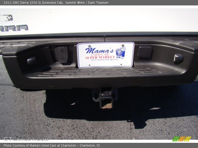 Summit White / Dark Titanium 2011 GMC Sierra 1500 SL Extended Cab