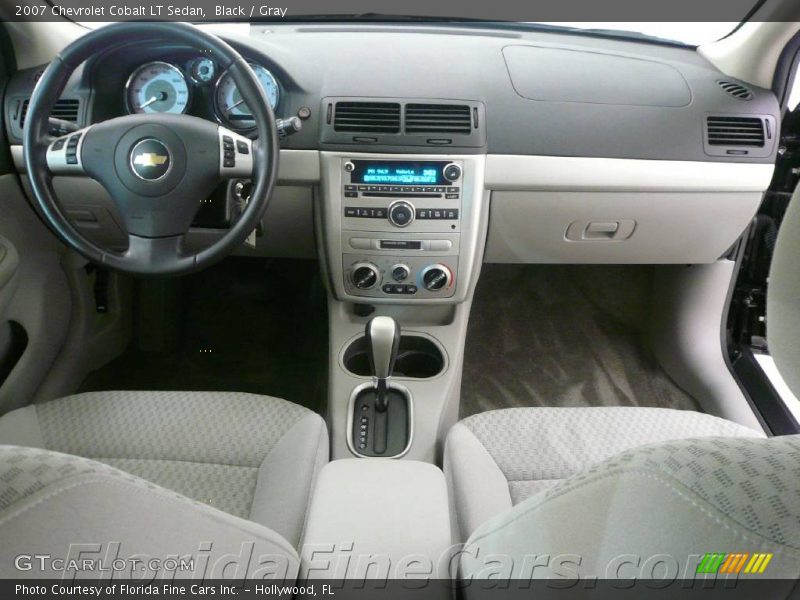 Black / Gray 2007 Chevrolet Cobalt LT Sedan