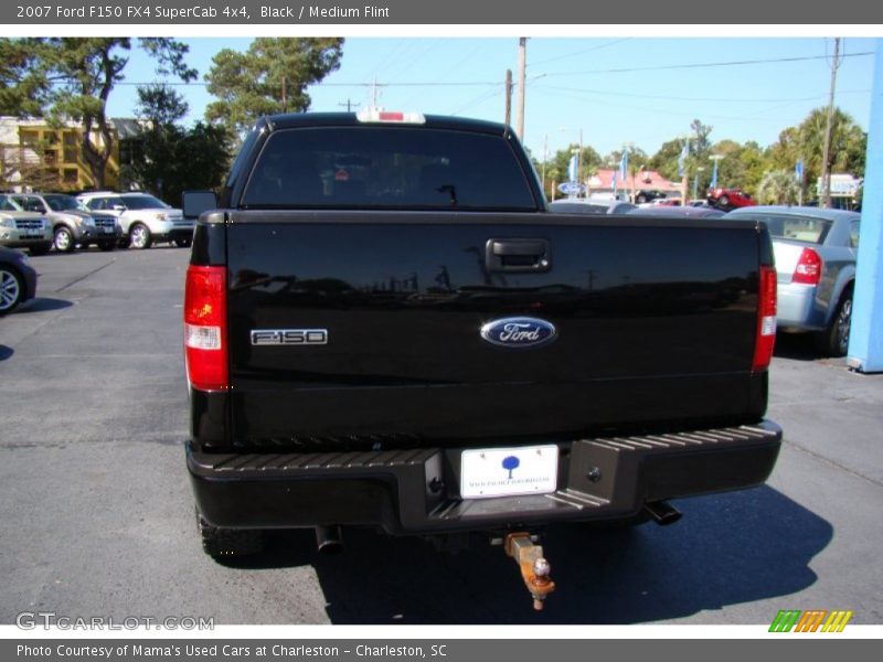 Black / Medium Flint 2007 Ford F150 FX4 SuperCab 4x4