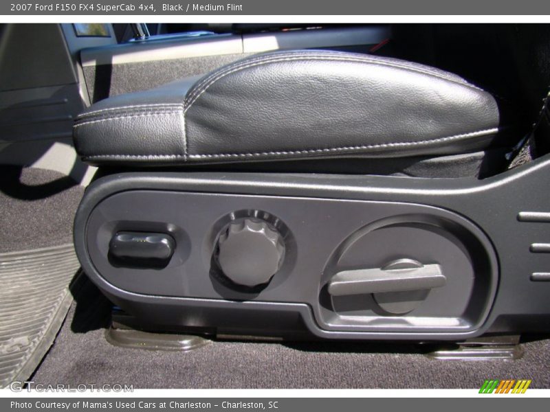 Black / Medium Flint 2007 Ford F150 FX4 SuperCab 4x4