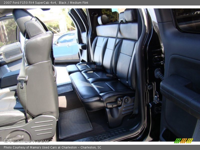 Black / Medium Flint 2007 Ford F150 FX4 SuperCab 4x4