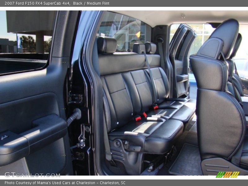 Black / Medium Flint 2007 Ford F150 FX4 SuperCab 4x4