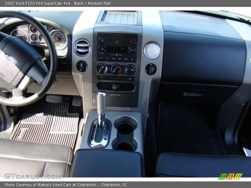 Black / Medium Flint 2007 Ford F150 FX4 SuperCab 4x4