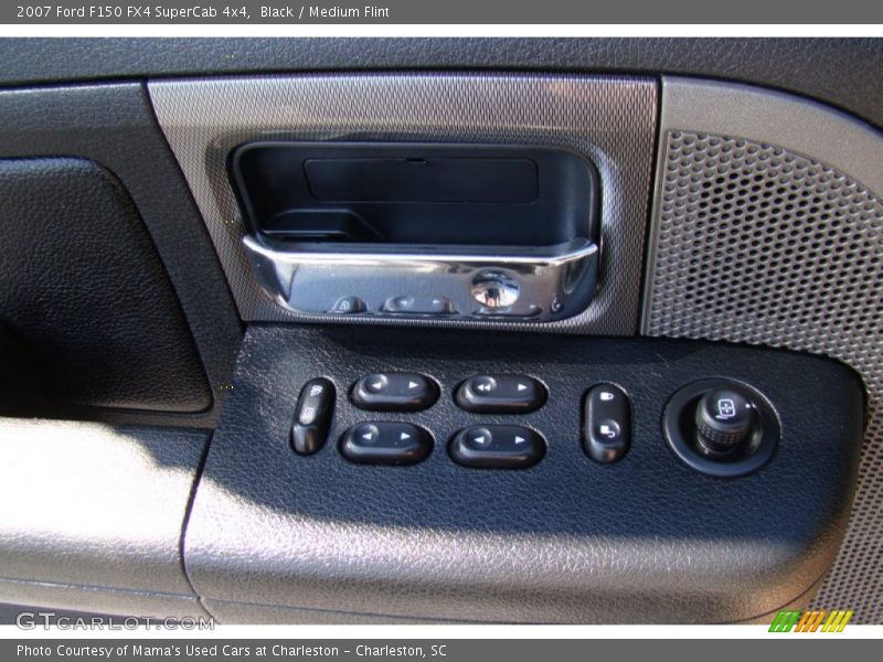 Black / Medium Flint 2007 Ford F150 FX4 SuperCab 4x4