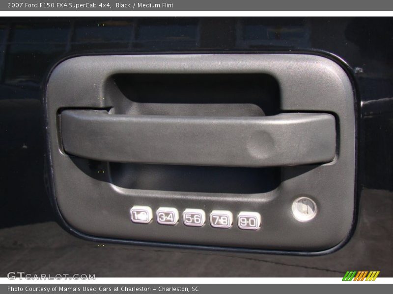 Black / Medium Flint 2007 Ford F150 FX4 SuperCab 4x4