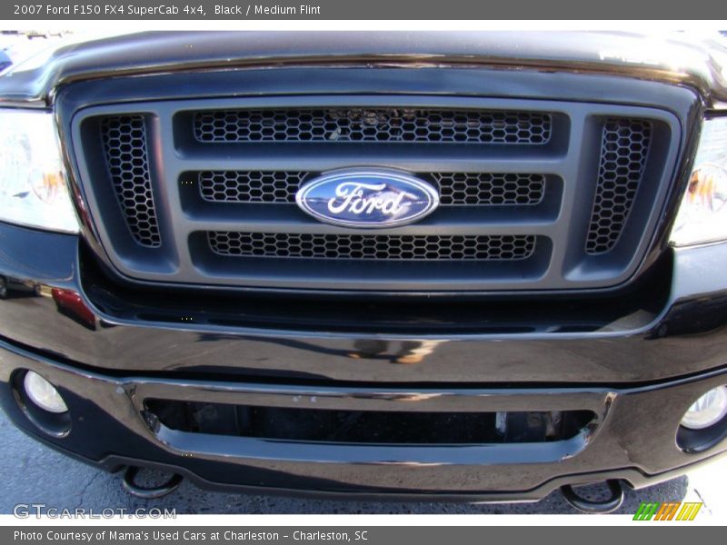 Black / Medium Flint 2007 Ford F150 FX4 SuperCab 4x4