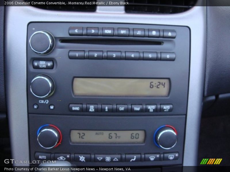 Audio System of 2006 Corvette Convertible