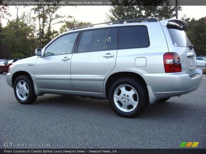 Millenium Silver Metallic / Ash 2004 Toyota Highlander Limited V6 4WD