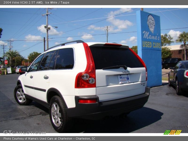 Ice White / Taupe 2004 Volvo XC90 2.5T AWD