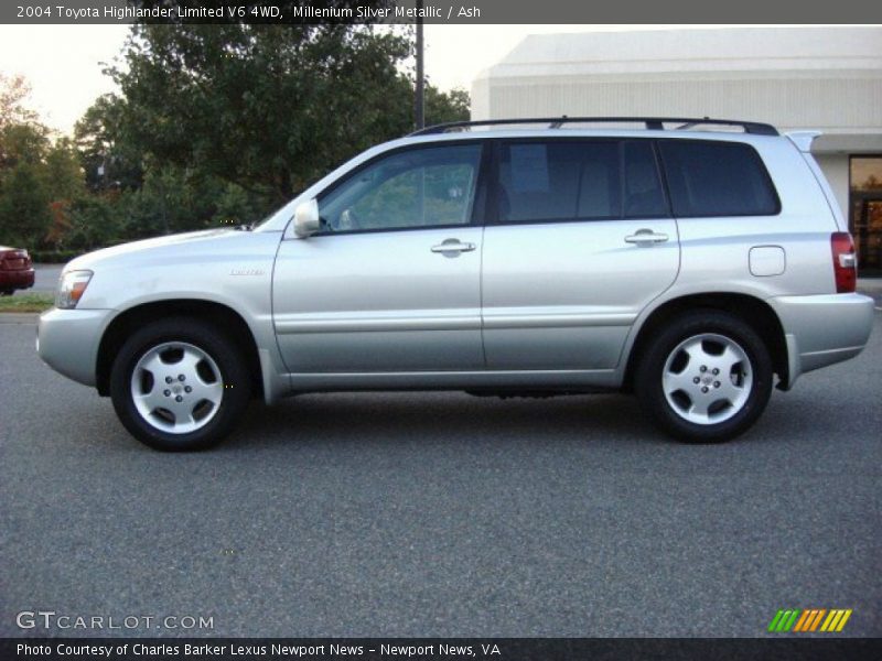 Millenium Silver Metallic / Ash 2004 Toyota Highlander Limited V6 4WD