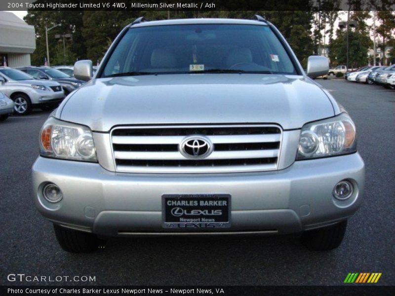Millenium Silver Metallic / Ash 2004 Toyota Highlander Limited V6 4WD