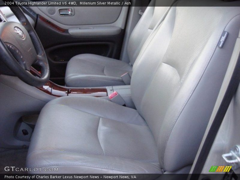 Millenium Silver Metallic / Ash 2004 Toyota Highlander Limited V6 4WD
