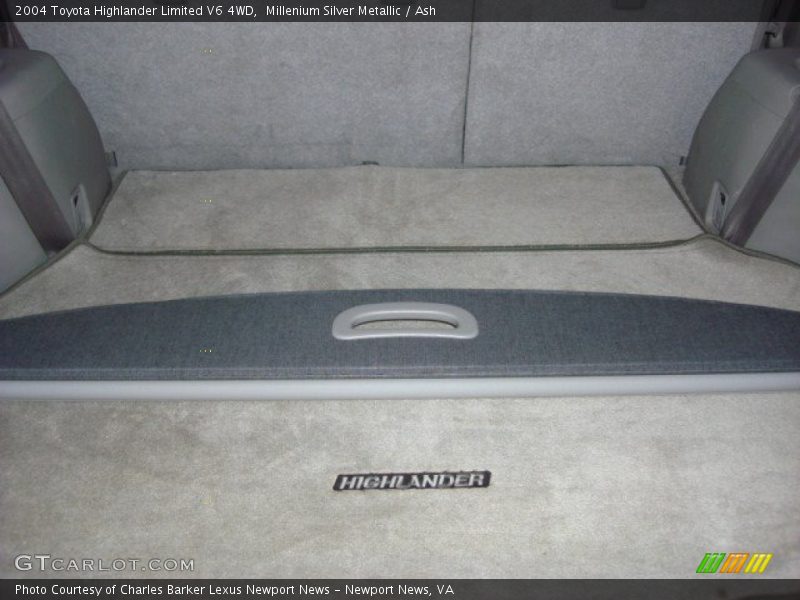 Millenium Silver Metallic / Ash 2004 Toyota Highlander Limited V6 4WD