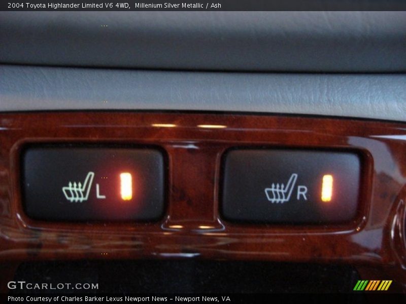 Millenium Silver Metallic / Ash 2004 Toyota Highlander Limited V6 4WD