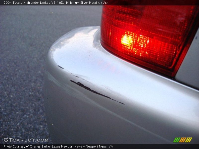 Millenium Silver Metallic / Ash 2004 Toyota Highlander Limited V6 4WD