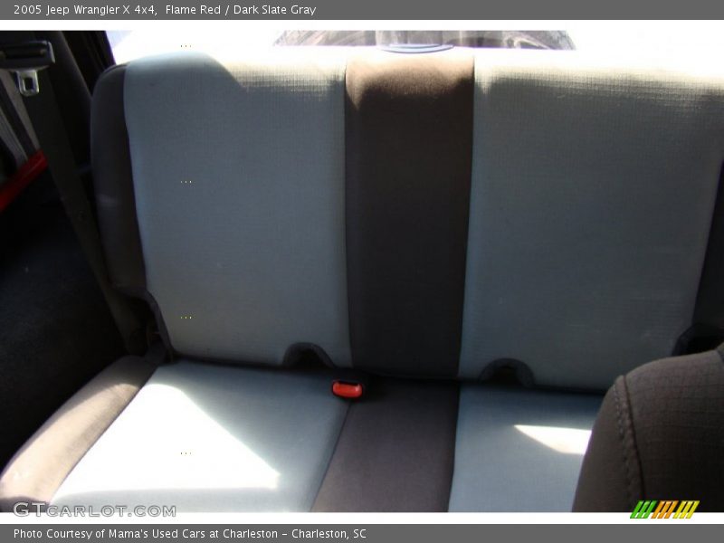Flame Red / Dark Slate Gray 2005 Jeep Wrangler X 4x4