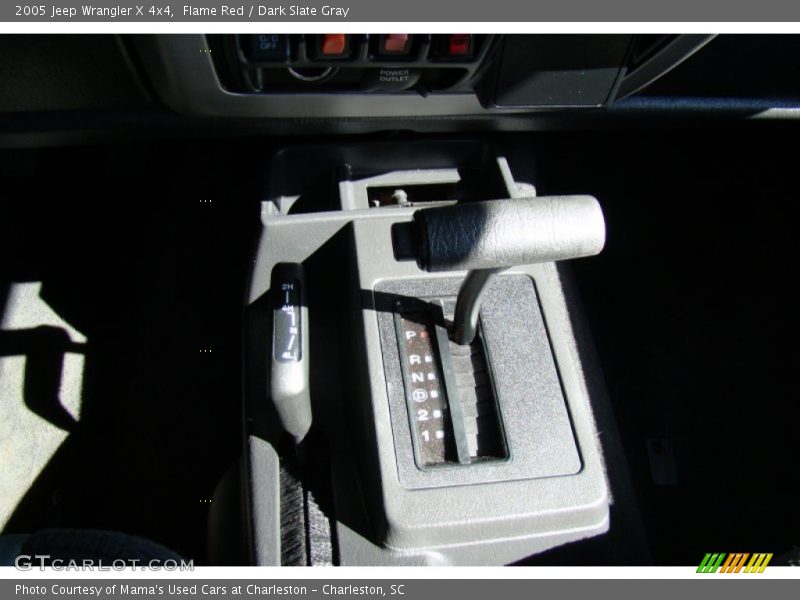 Flame Red / Dark Slate Gray 2005 Jeep Wrangler X 4x4