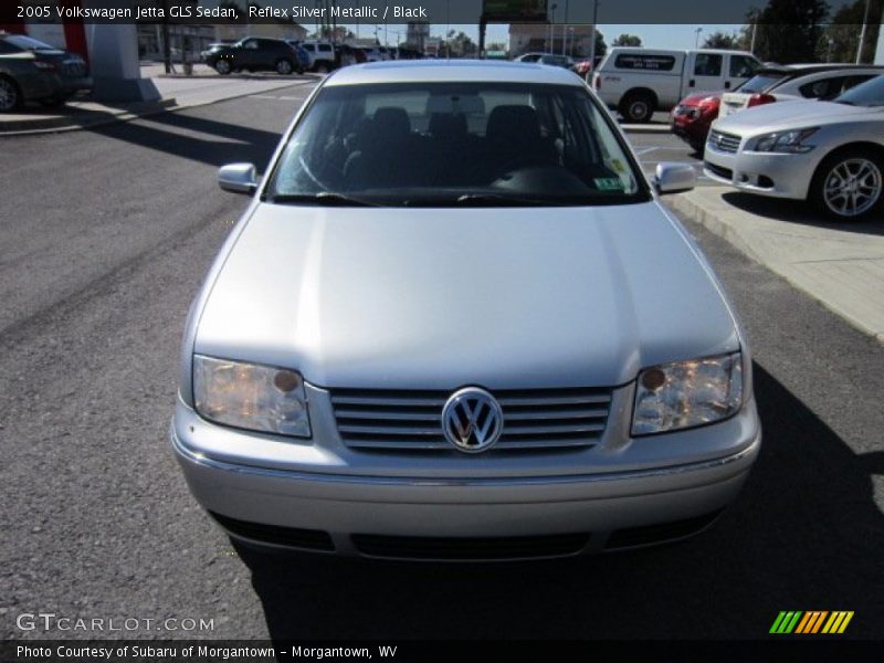 Reflex Silver Metallic / Black 2005 Volkswagen Jetta GLS Sedan