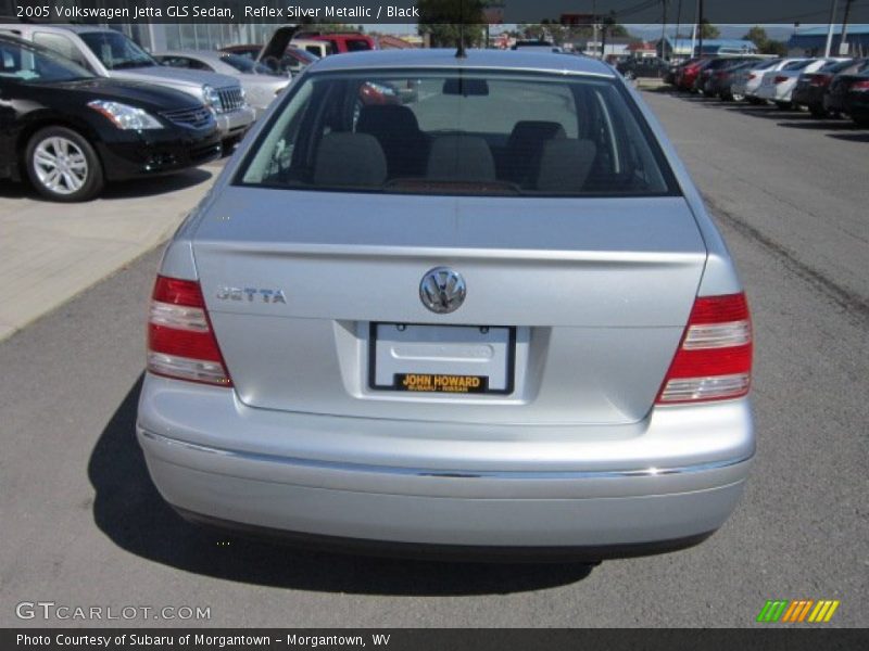 Reflex Silver Metallic / Black 2005 Volkswagen Jetta GLS Sedan
